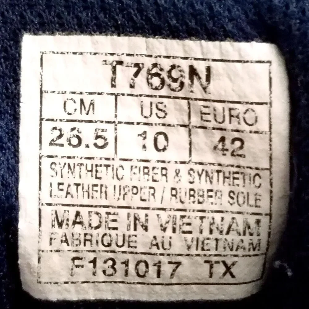 Asics Womens Fuzex Lyte 2 T769N Size 10 Blue  Running Shoes - Picture 10 of 10